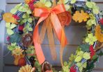 Heart Shaped Flower Wreath - Large