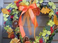 main image for ad Heart Shaped Flower Wreath - Large