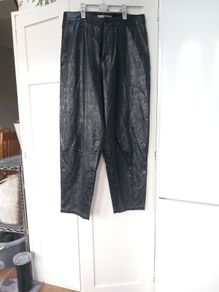 Adolfodominguez Fauz Leather Trousers (S40