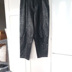 Adolfodominguez Fauz Leather Trousers (S40
