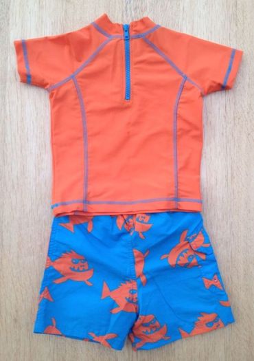 NEXT swim shorts & top set aged 12-18 months