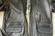tommy hilfiger leather  Jacket