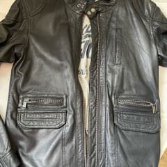 tommy hilfiger leather  Jacket