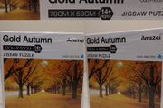 Gold Autumn Jigsaw Puzzle, New in box