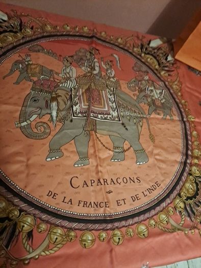 Vintage Hermes Large Scarf