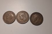 British Pre-Decimal Halfpennies - 3 Coin Set (1924-1948)