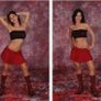 3 x 4m PINK / RED Muslin Background Image 2