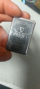 1 x Guinness lighter metal empty case ,no lighter insert,,,sold as is ,nice spare or display items ,buyer collects or pays postage. See pictures for condition ,price for both,