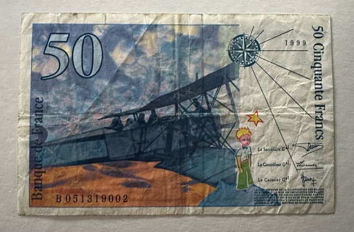 France 50 Francs 1999 Banknote