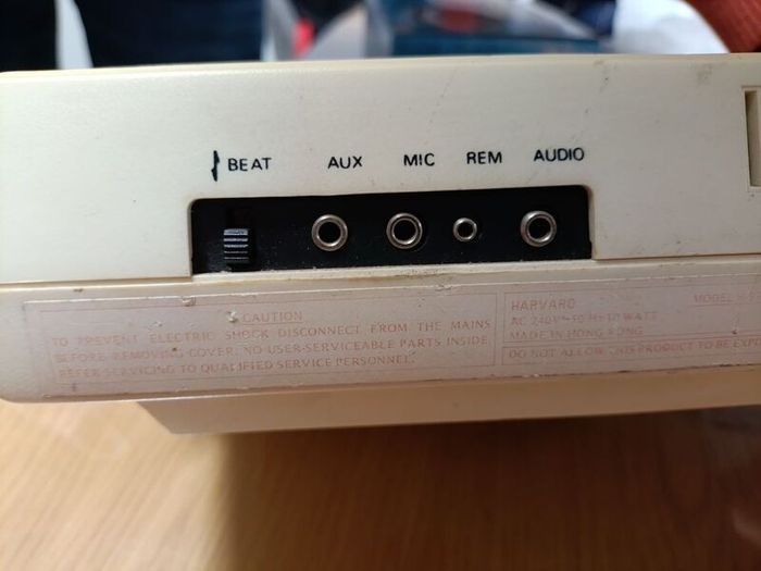 Harvard Concert - MW/FM/LW Radio Cassette - Electronic LED Clock