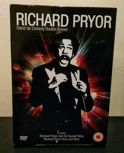 Richard Pryor 2 DVD Boxset  Here and Now and Live on The Sunset Strip.
