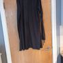 Boohoo  Suedette Long Black  Jacket  / Cardigan.   S. M - 12.  B.N.W.T. Image 4