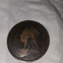 1898 one penny Victoria third Portrait Image 2