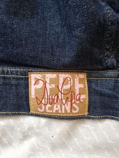 Pepe jeans dua lipa denim jacket Size xxs pit to pit 17" in like new condition