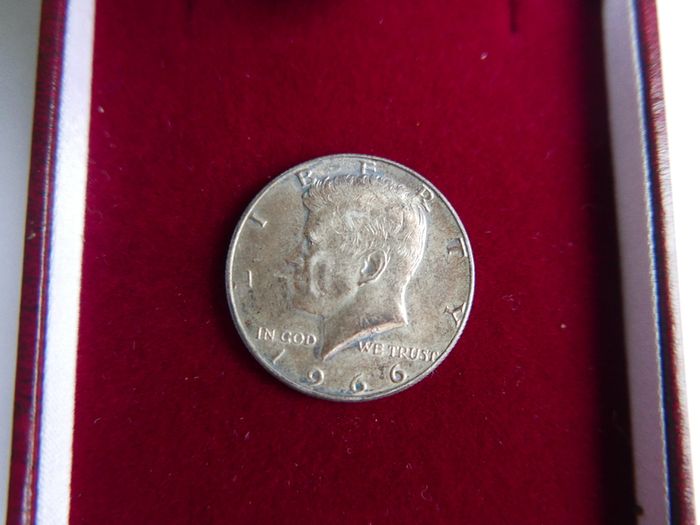 Vintage Half Dollar, Kennedy Half Dollar, 1966