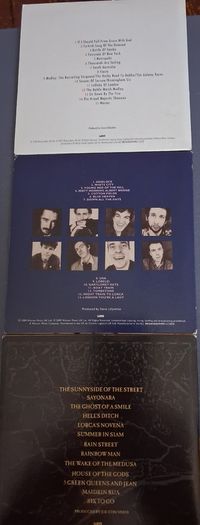 The Pogues x 3 CD - If I Should Fall, Peace and Love, Hells Ditch - Cardboard vinyl LP replica sleeves