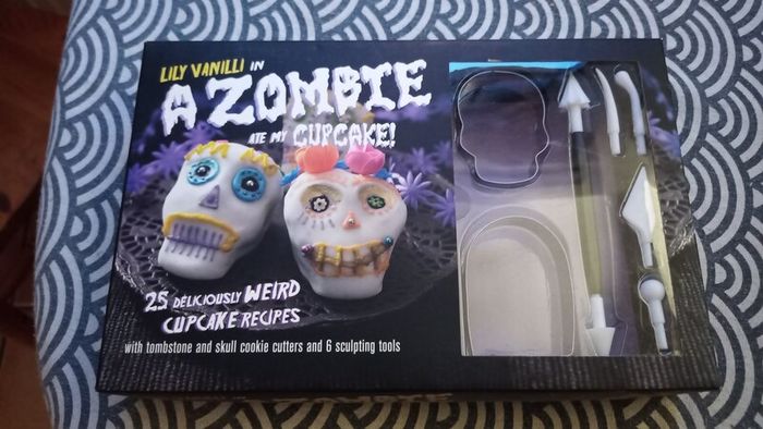 Zombie Cupcake Recipe Book and Kit
