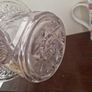 vintage glass flower bowl Image 5