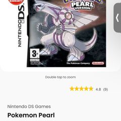 Nintendo ds Pokemon Pearl