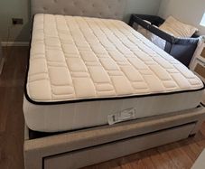 King size bed and mattress