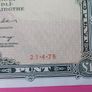 Irish 1975 Lady Lavery One pound banknote in uncirculated condition Image 3