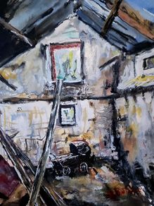 shed story watercolour