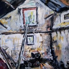 shed story watercolour