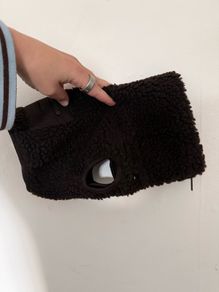 H&M Brown Teddy Dog Jacket XXS / Smallest Size