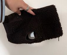 H&M Brown Teddy Dog Jacket XXS / Smallest Size