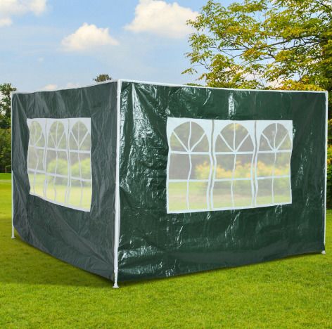 3m Gazebo Replacement-Side Panel White