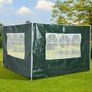 3m Gazebo Replacement-Side Panel White Image 2