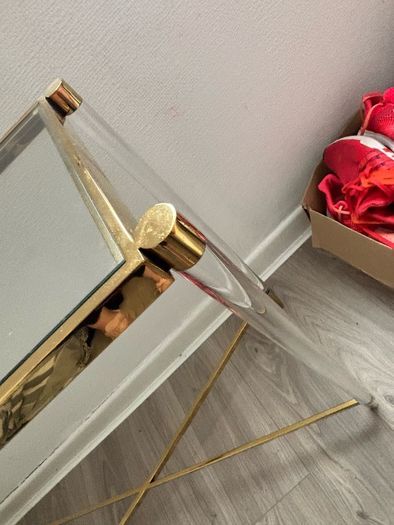 Gold Console Table