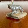 Antique Grand Tour Silvered Model Of The Capitoline Wolf ca 1910 Image 2