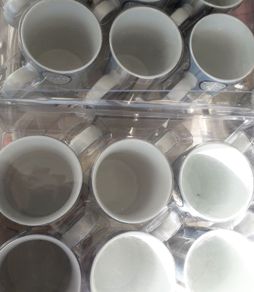 6 New mugs in box unopened