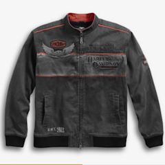Harley Davidson Iron Block casual jacket medium