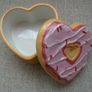 Heart box, Storage, Home decor, Ceramic box.Jewellery storage, Trinket box Image 2
