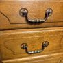 Early 20th Century French Solid Oak Chest of Drawers Image 4