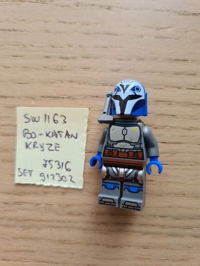 lego sw1163 Bo-Katan Kryze, set star wars 75316, 912302