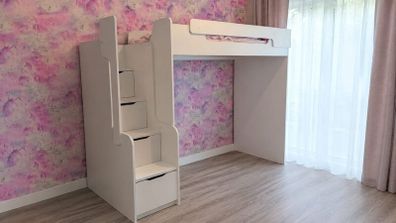 Kids Bedroom Furniture Sale  Loft Bed & Sofa Bed