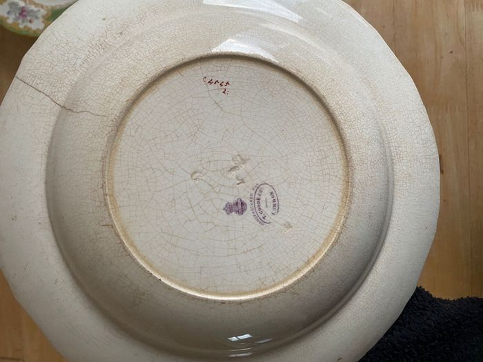 Rare porcelain Minton plates