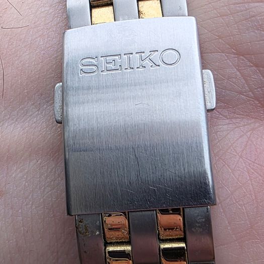 Seiko SUR107P1 Two-Tone Quartz Dress Watch