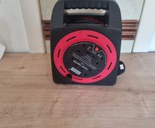 Easy Reel Extension Lead 15 Metre Handbag Type 4 x Sockets