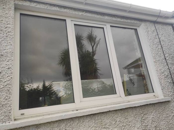 PVC double glazed window