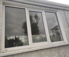 PVC double glazed window
