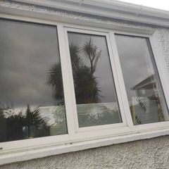 PVC double glazed window