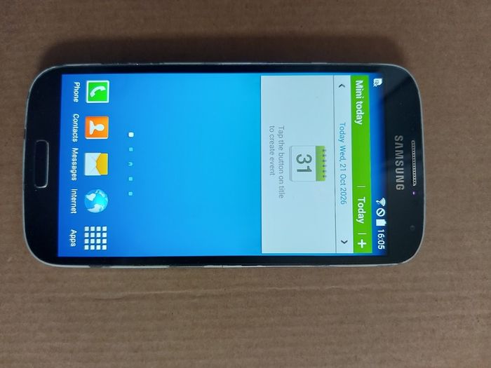 Samsung Galaxy S4, Model GT-19406, 16GB, working great and in excellent condition