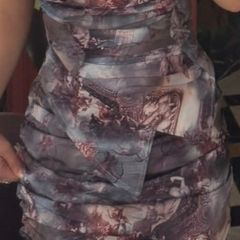PLT mini purple dress
