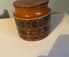 Hornsea vintage tea caddy