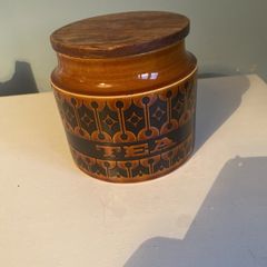 Hornsea vintage tea caddy