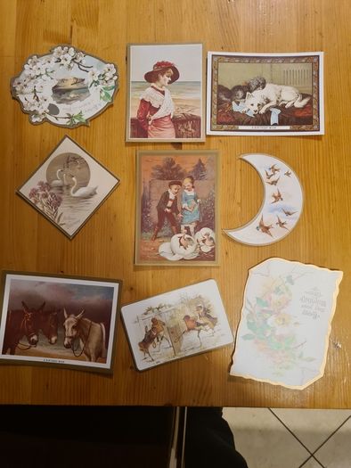 Greeting Cards x25 Vintage Reproduction  C/w Envelopes In Lovely Presentation Box.